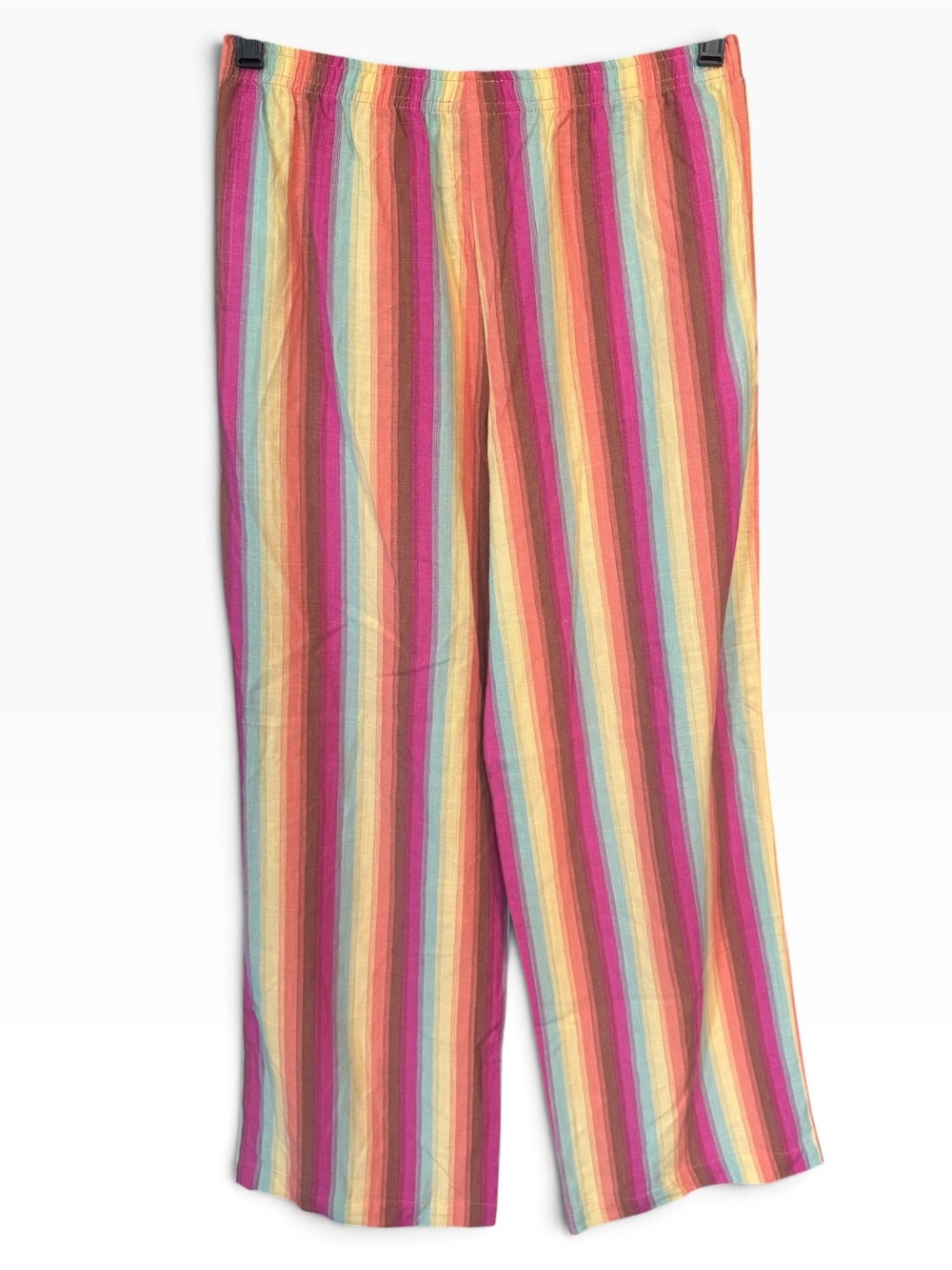 NWT Art Class Girls' Multicolor Stripe Pajama Pants - size large 10/12 - Picture 3 of 6